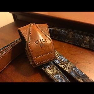 Very Rare Will Leather Goods Duel Suspenders